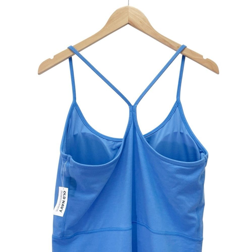 NWT Old Navy PowerChill Racerback Bodysuit Blue Size XL Tall Go-Dry One Piece - Picture 8 of 12